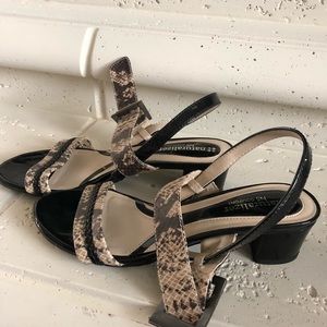 Naturalizer Snake Skin Heels